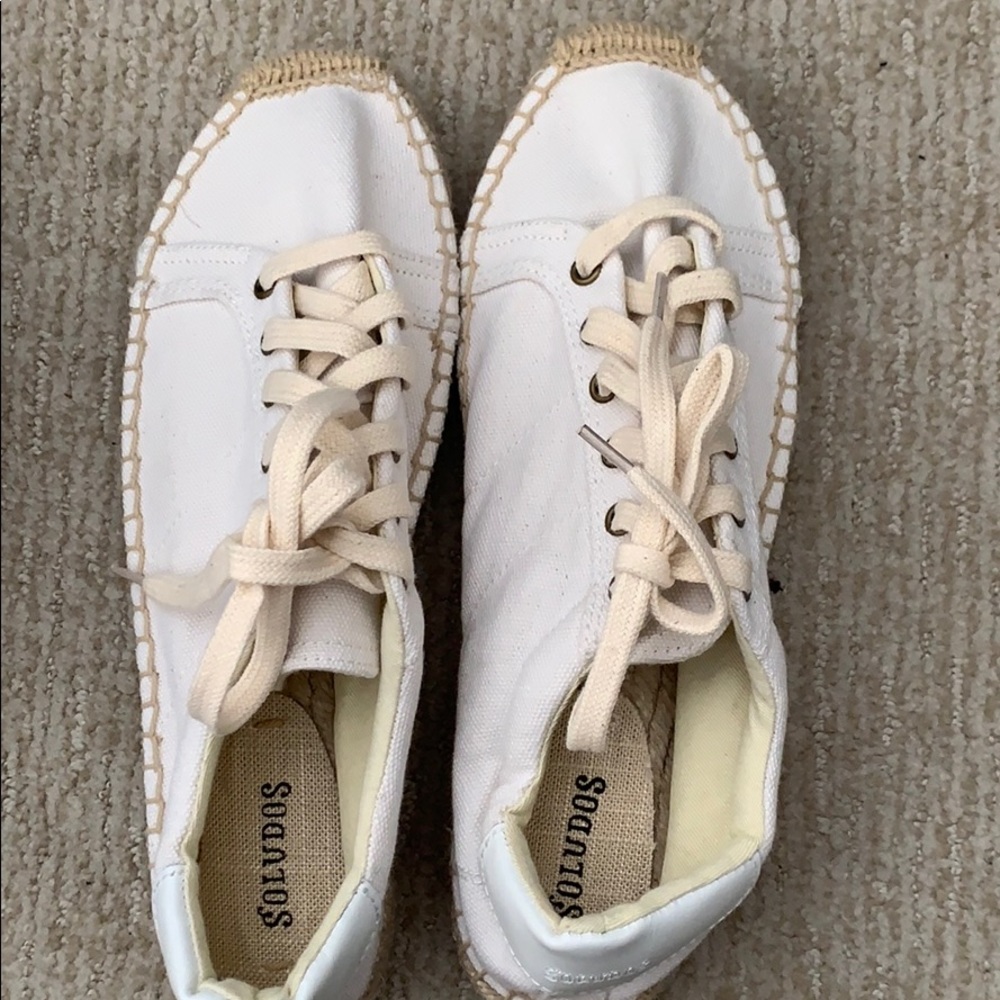 never before worn soludos Espadrille sneakers s9.5